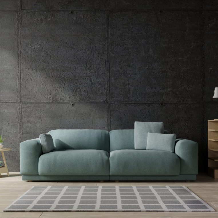 Charcoal Grey Concrete veneer On A Roll
