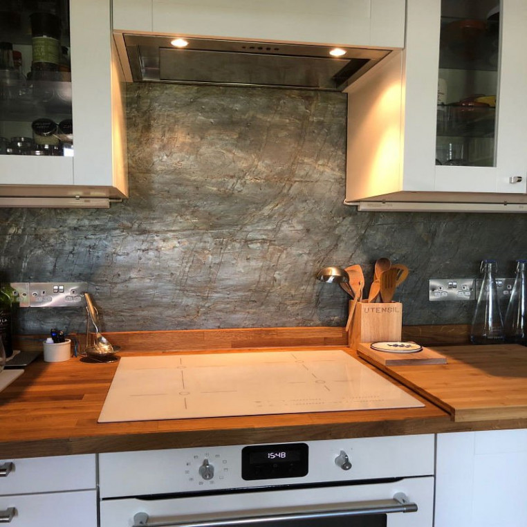 Natural Slate Veneer - Burnt Forest Slate