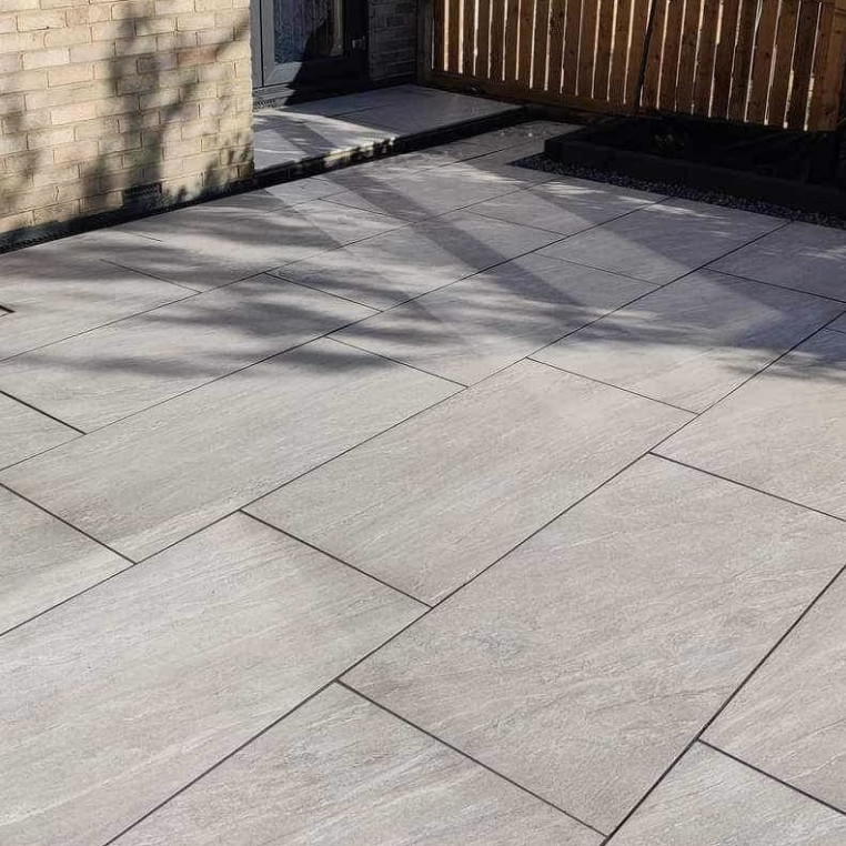 Smokey Grey Porcelain Paving 900x 600mm