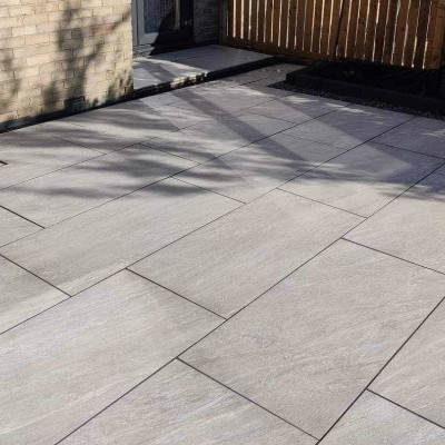 Smokey Grey Porcelain Paving 900x 600mm thumbnail 3