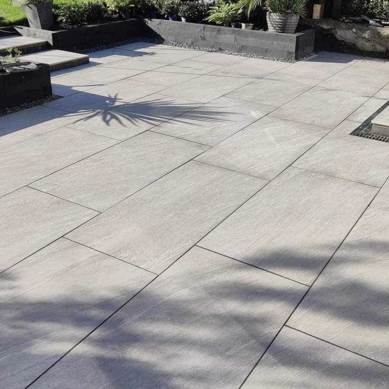 Smokey Grey Porcelain Paving 900x 600mm