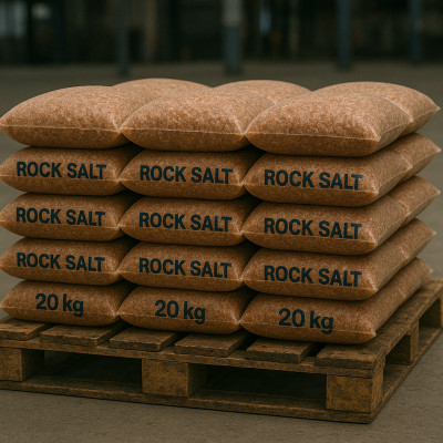 Brown Rock Salt - 20kg Bags