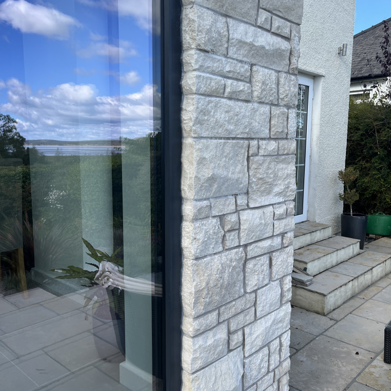 Heritage Portland  Coursed Limestone Walling
