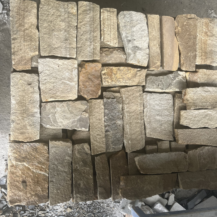 Donegal Buff  30mm thick sandstone wall cladding