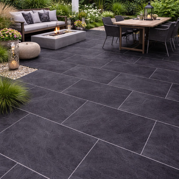 Brazilian Slate Porcelain Paving 900x 600mm