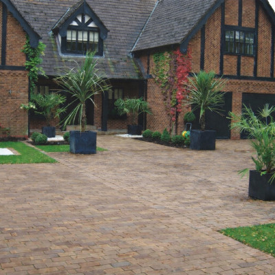 Raj Green Tumbled Sandstone Setts 200 x 100 x 40-60mm thumbnail 4